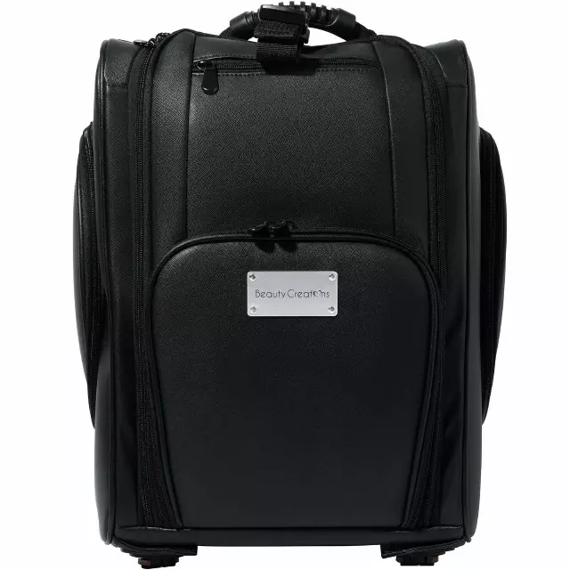 Beauty Creations Pro Rolling Case - Wholesale 1 Unit (BCMBBLK-09)