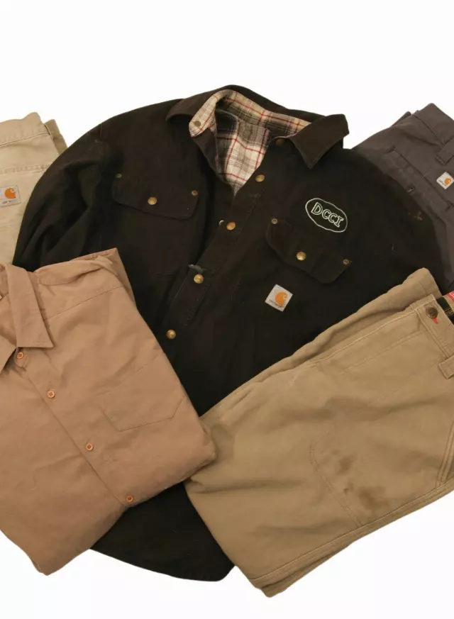 Vintage & Modern Workwear Bale of 100 lbs