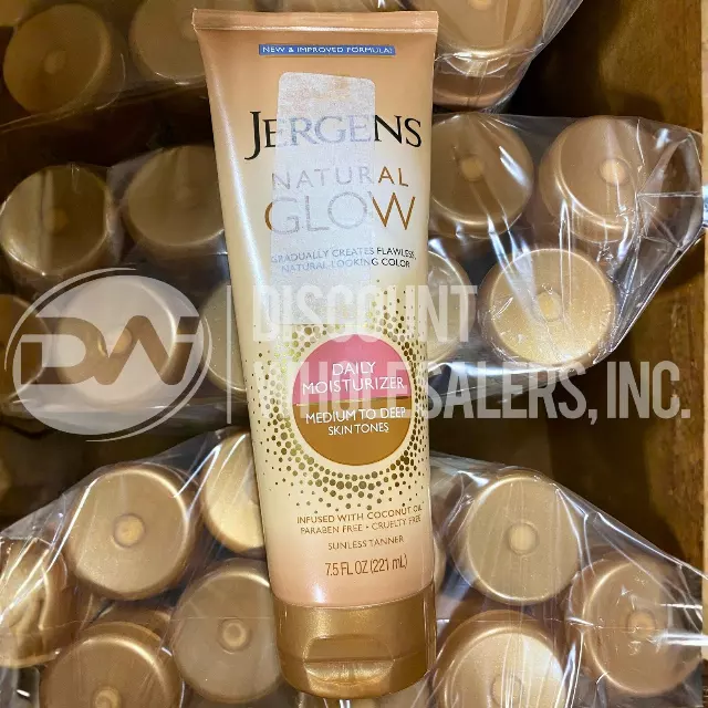 Jergens Natural Glow Sunless Tanner Medium/Deep · 80 units