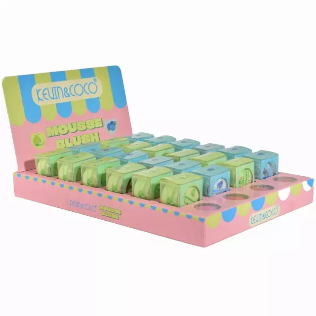 Kevin & Coco Mousse Blush - Wholesale Display 24 Units (KC258902)