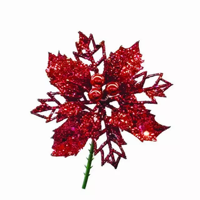 XP1036RD-4″ Glitter Point Pick – “dozen” Min. 1 DZ – Case Pk. 48 DZ.