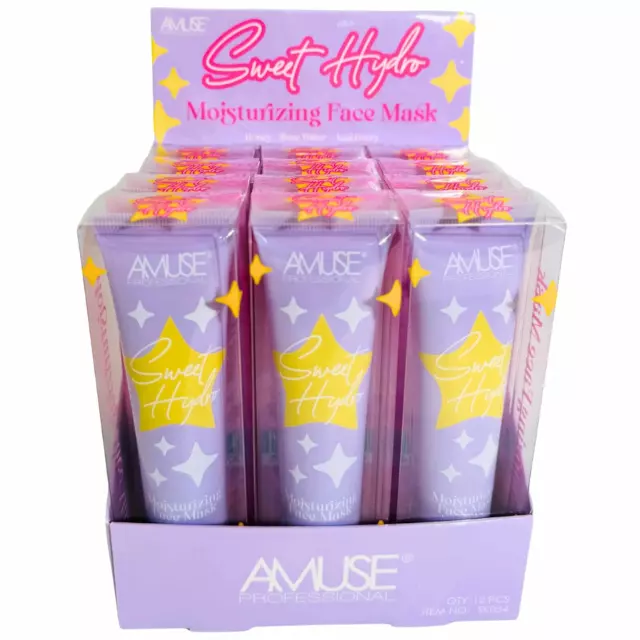 Amuse Sweet Hydro Moisturizing Face Mask - Wholesale Display 12 Units (SK034)