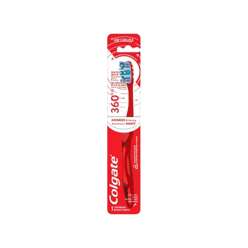 Colgate 360 Optic White Advanced Toothbrush Case Pk 24
