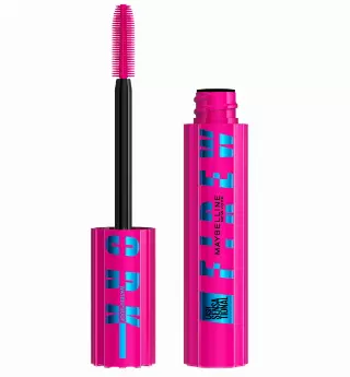 Maybelline Lash Sensational Firework Waterproof Mascara, Lengthening & Volumizing Mascara for up to 24HR wear, Very Black, 1 Count