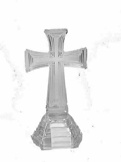 GP9000CLR – 8.5” Heavy glass cross (each)-“case pk 12) – Min 12