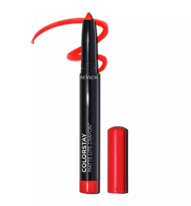 Revlon ColorStay Matte Lite Crayon Lightweight Lipstick, 009 Ruffled Feathers