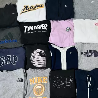 Wholesale Branded Sweatshirts (10 Pieces) — Crewnecks/Hoodies