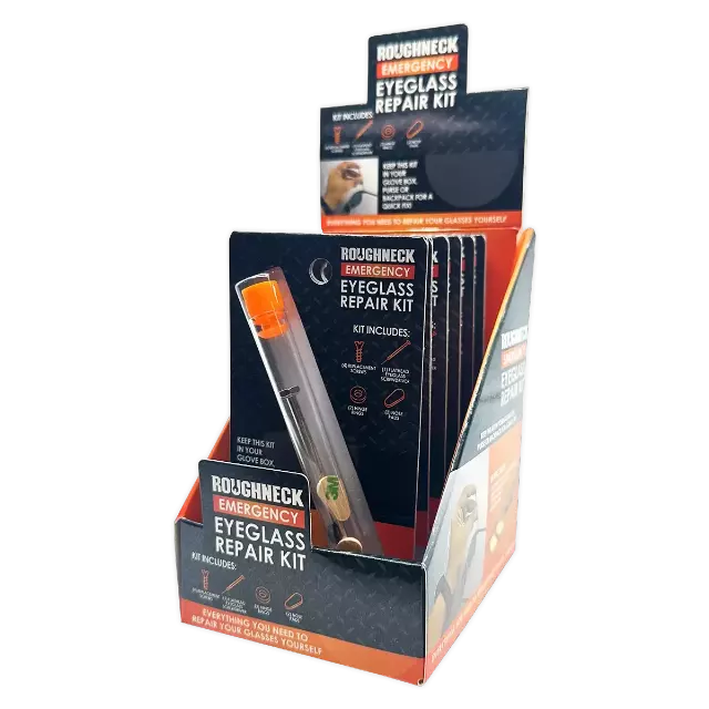 Glasses Repair Tool Kit - 6 Pieces Per Retail Ready Display 25322