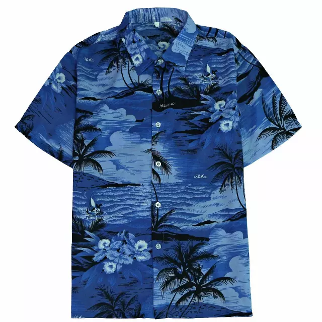 Men's Hawaiian Shirts-Plus Size-Style #MH111X-$7.90/Unit - 12pcs/cs - PLEASE SEE DESRIPTION