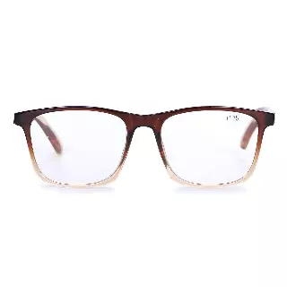 Modern Transparent Square Readers with Colorful Patterned Side RJ11069 — +3.50