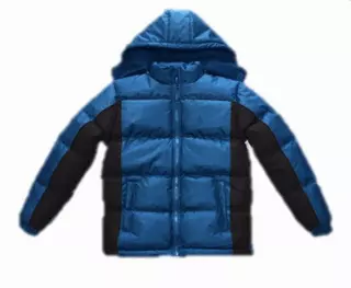 Youth's Insulated Bubble Fleece Lined Jacket- Style #BT332 TODD 2T-4T 5-7 8-18 - $14.00/Unit- WHOLESALE ONLY — 8-18 / True Royal Black