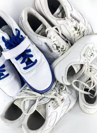 Vintage & Modern Reebok Shoe Mix Of 20