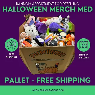 Halloween Med Pallet – FREE SHIPPING