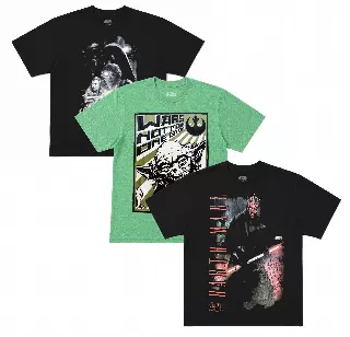 ASSORTED DISNEY STAR WARS T-SHIRTS MULTI