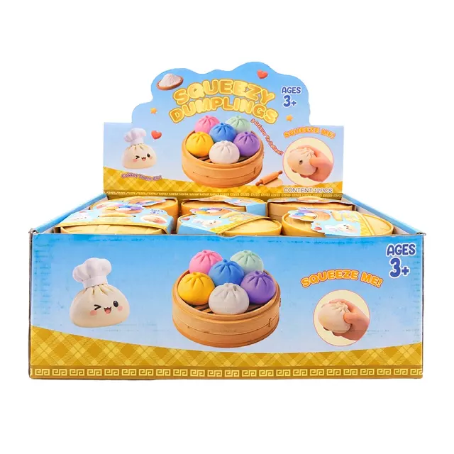 Glitter Dumpling Squishy – Mystery Sensory Toy