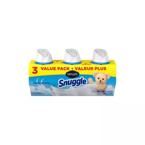 Renuzit Snuggle Linen Air Freshener Gel - 7 oz (Pack of 3