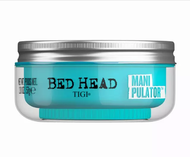 TIGI Bed Head Manipulator Texturizing Putty, Firm Hold Styling Putty for Short to Medium Hair, 2.01 oz