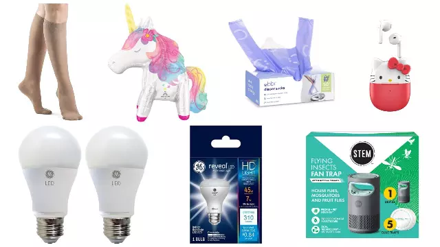 Hello Kitty, GE, smpl drugstore daily essentials & home goods lot · 140 units