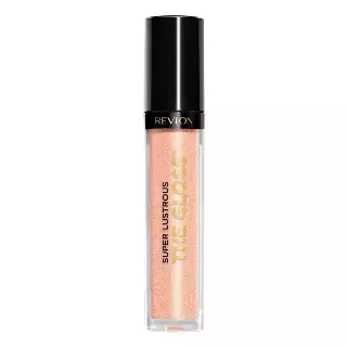 Revlon Super Lustrous Lip Gloss, Non-Sticky, Hydrating, High Shine Finish, 255 Sandstorm, 0.13 oz