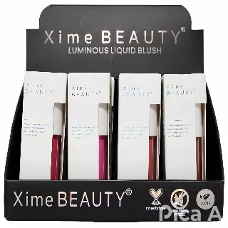 Xime Beauty Luminous Liquid Blush - Wholesale Display 12 Units (XB-100)