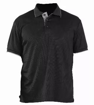 Men's Waft Series Polo- Style #MS015- $6.90/ Unit MINIMUM 24 PCS - PLEASE SEE DESCRIPTION - S-2XL — Charcoal