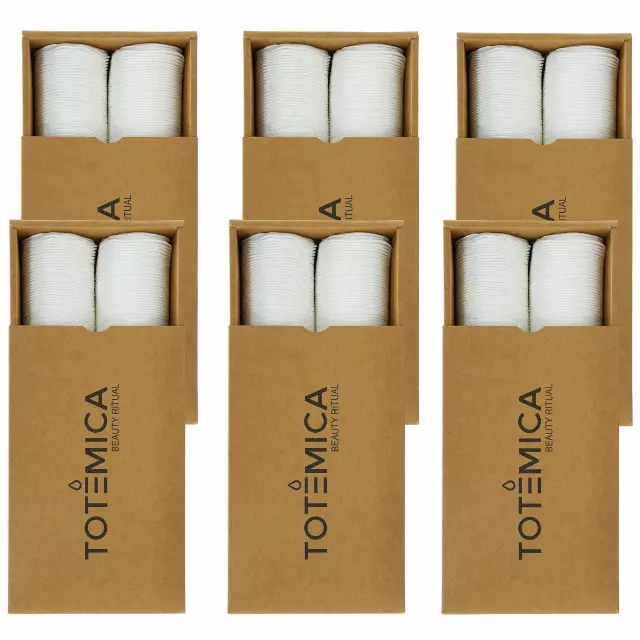 Totemica 200Pcs Disposable Makeup Cotton Pads - Wholesale 6 Box (CPPOX)