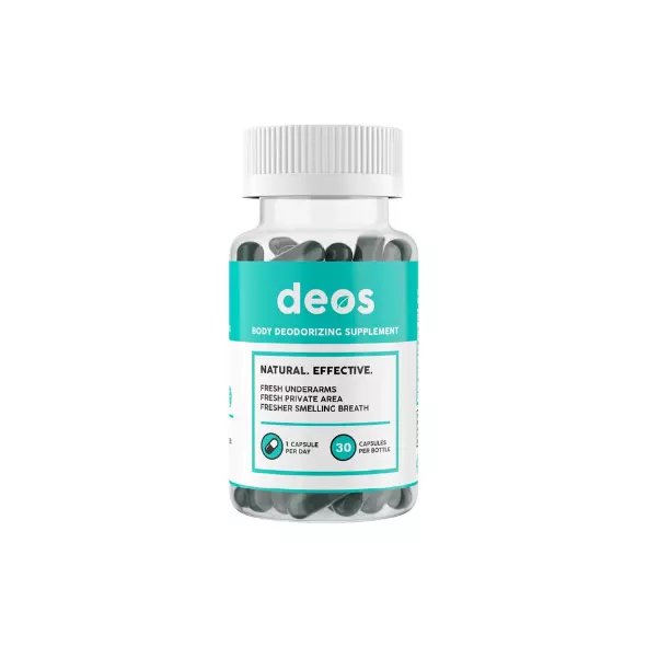 DEOS Internal Deodorant Supplement - 30 Capsule