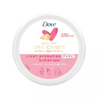 DOVE BODY CREAM LIGHT HYDRATION 250 ML CASE PK 6