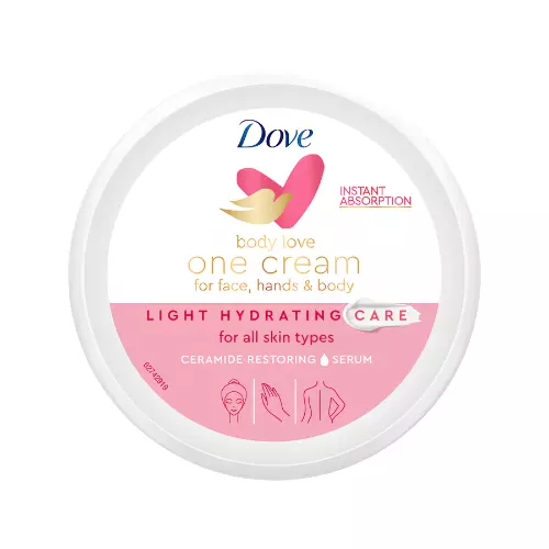 DOVE BODY CREAM LIGHT HYDRATION 250 ML CASE PK 6
