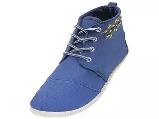 W010001L - Women's "Easy USA" Hi-Top Canvas Shoes — Navy (W010001L-N) / 5-10 Assorted