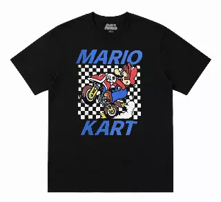 NINTENDO MARIO KART T-SHIRT BLACK