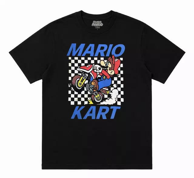 NINTENDO MARIO KART T-SHIRT BLACK