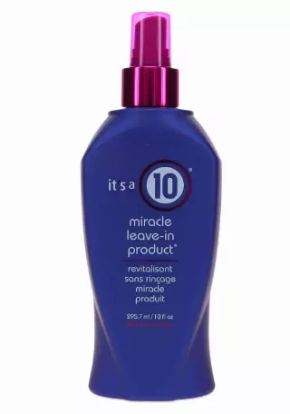 It’s a 10 Haircare Miracle Leave-In product, 10 fl. oz.