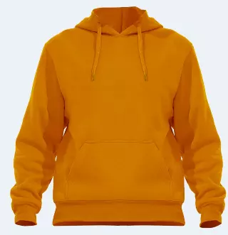 Men's Pullover Fleece Hoodie - Style #MFJ172-$7.25/Unit - 24 PCS/CS - PLEASE SEE DESCRIPTION — Yellow