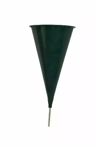 PL300G – 10” Plastic memorial cone W/4.5” opening (pk36)-“Case” Case 36 pcs