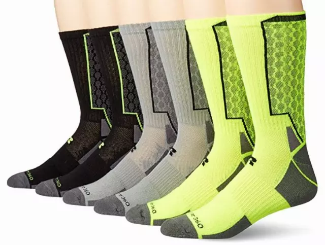 #9-RS-7955-A2 ‘Russell’ Snakebite Crew Socks $2.25 per 3 pair pack (20 Packs)