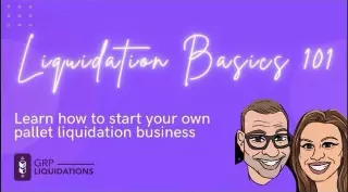Liquidation Basics 101 Training · pre-recorded session