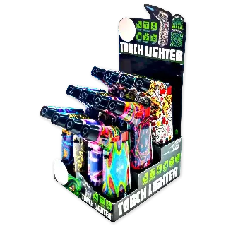Zinc Torch Lighter - 12 Pieces Per Retail Ready Display 23503