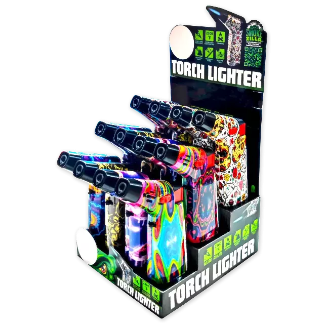 Zinc Torch Lighter - 12 Pieces Per Retail Ready Display 23503