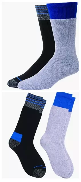 #9-H-72561 ‘Hanes’ Men’s Wool Blend Outdoor X-Temp Socks – $1.50 per pack of 2 pairs (12 Packs)
