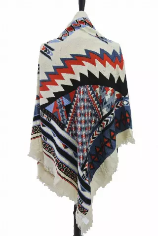 ZR115 Southwestern Pattern Scarf