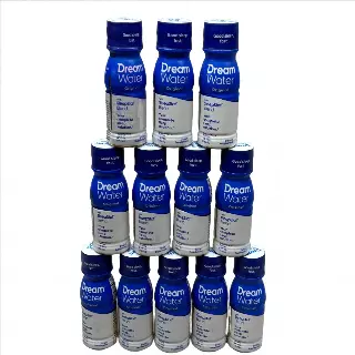 DREAM WATER Sleep and Relaxation Shot Case 12x ct. Snoozeberry Flavor 2.5 fl oz