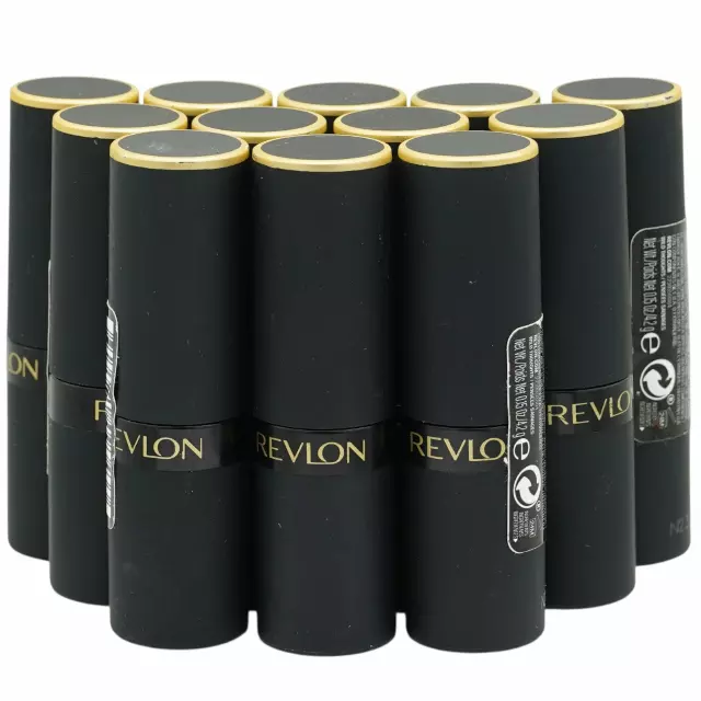 Revlon Super Lustrous Moisturizing Matte Lipstick Assorted - Liquidation 12 Units (REV-09369)