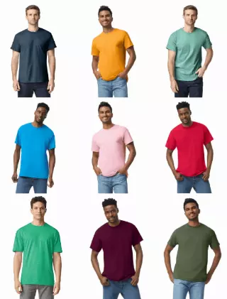 #273-GB T-Shirts (Pick Size & Color) S to 6XL – $1.40-$1.90 Per Piece (12 Pieces Per Size & Color)