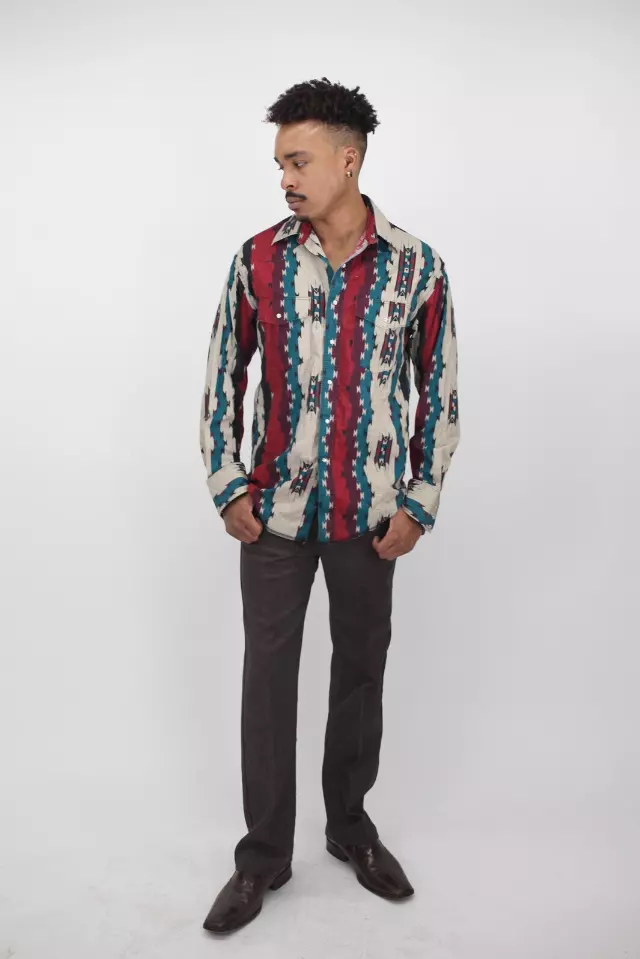 Vintage Men's Long Sleeve Shirt Mix of 20