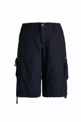 Men's Twil 8 Pocket 100% Cotton Cargo Short- Style #MP413- $10.90/Unit — 30-38 (WHOLESALE ONLY) / Navy