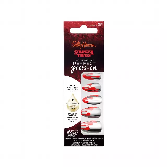 Sally Hansen Insta-Dri x Stranger Things Perfect Press-Ons, The Final Battle