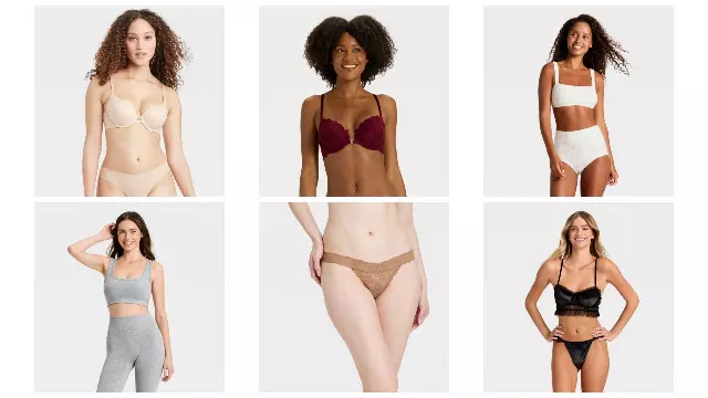 Target Undergarments Assortment · 125 units · Shelf-pull
