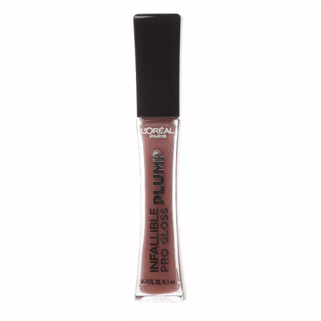 WHOLESALE LOREAL INFALLIBLE PRO GLOSS PLUMP LIP GLOSS 0.21 OZ - MOONLIT ROSE - 72 PIECE LOT