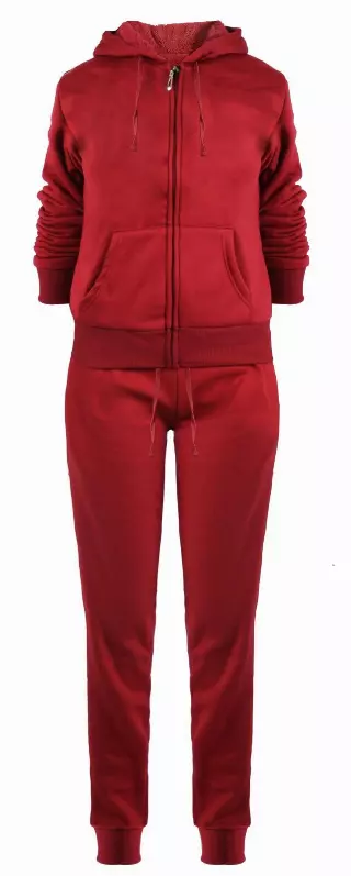 Women's sweatshirt and sweatpants 2PC set-Plus Size- Style #LJS100X- $14.90/Unit - PLEASE SEE DESCRIPTION — Red